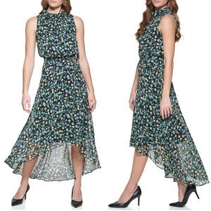 Karl Lagerfeld Paris Crepe Side Rouched Sheath Dress • size 10